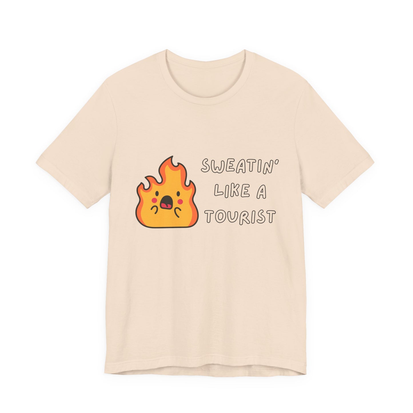 Summer Vibes Tee - "Sweatin' Like a Tourist"