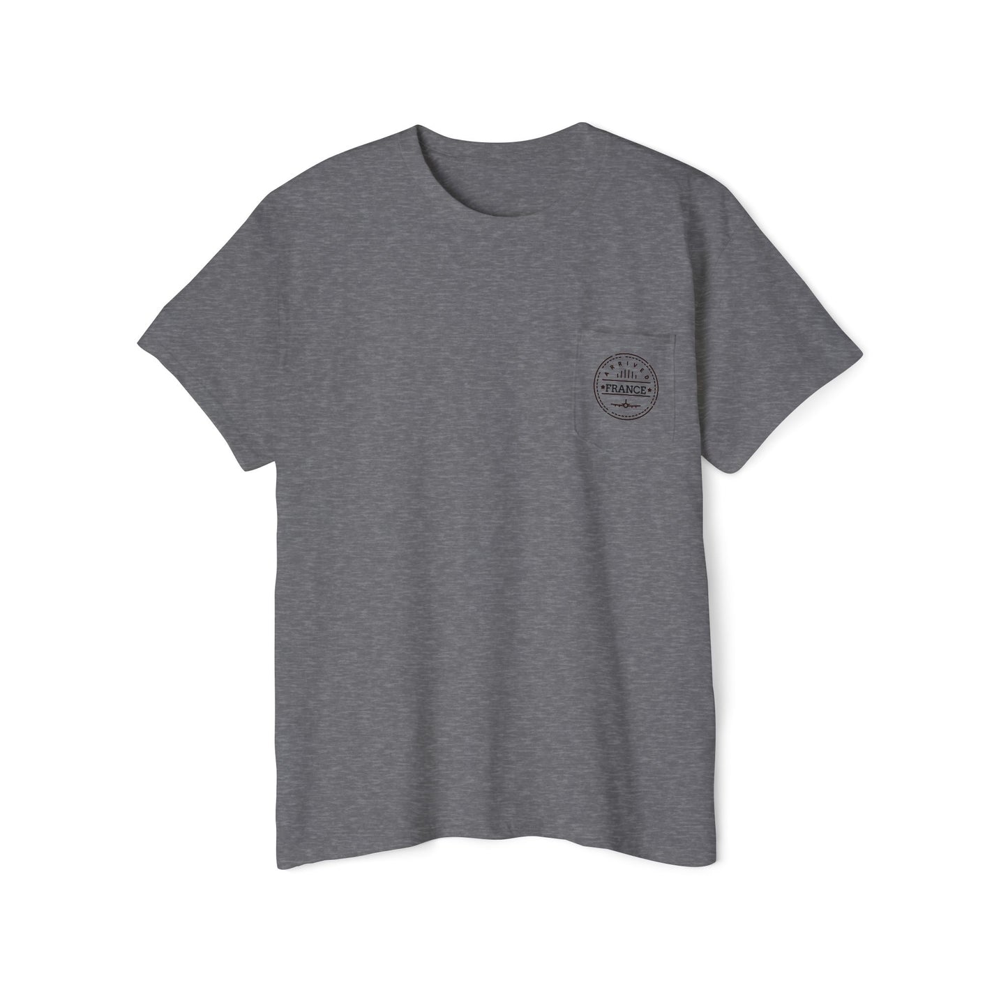 Unisex Everyday Pocket Shirt, Passport To France