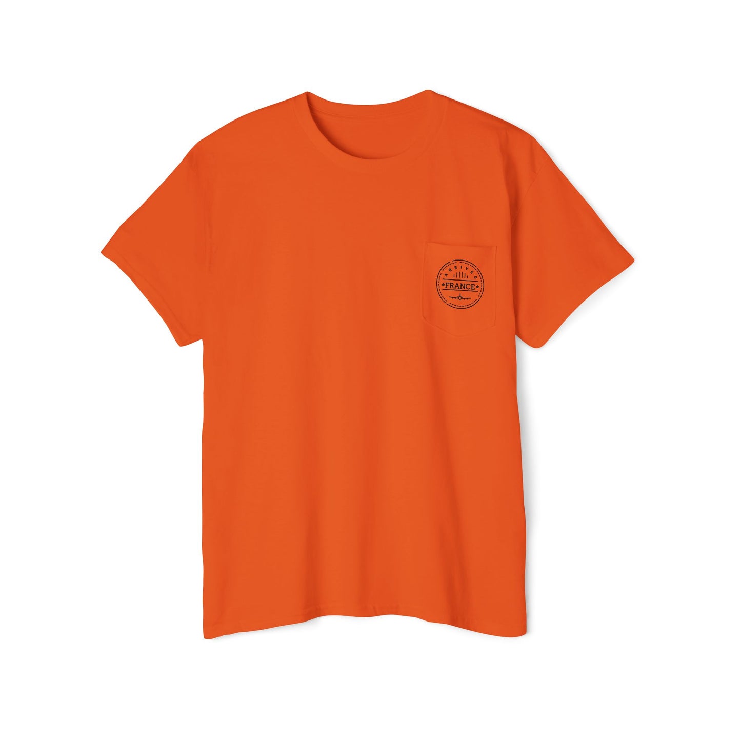 Unisex Everyday Pocket Shirt, Passport To France