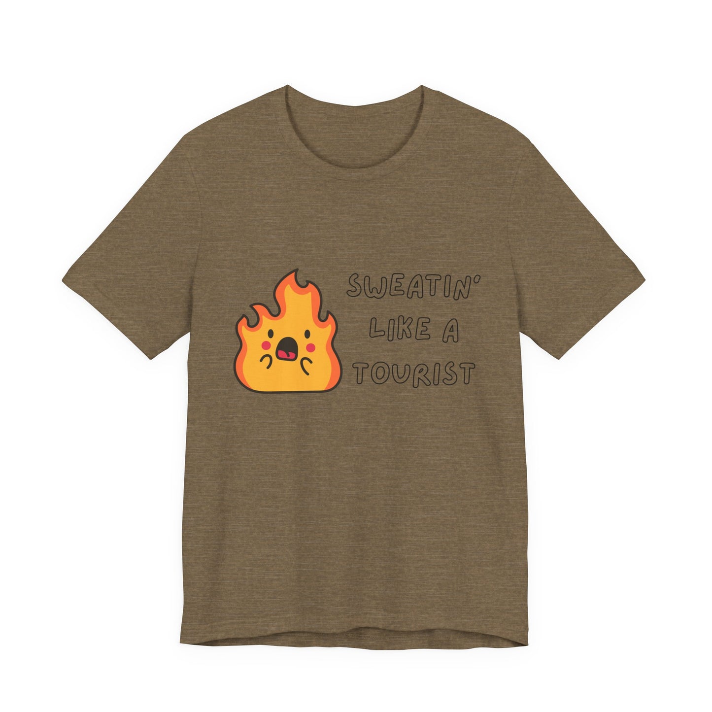 Summer Vibes Tee - "Sweatin' Like a Tourist"