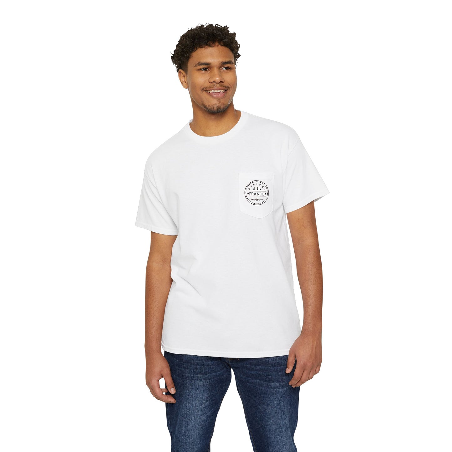 Unisex Everyday Pocket Shirt, Passport To France