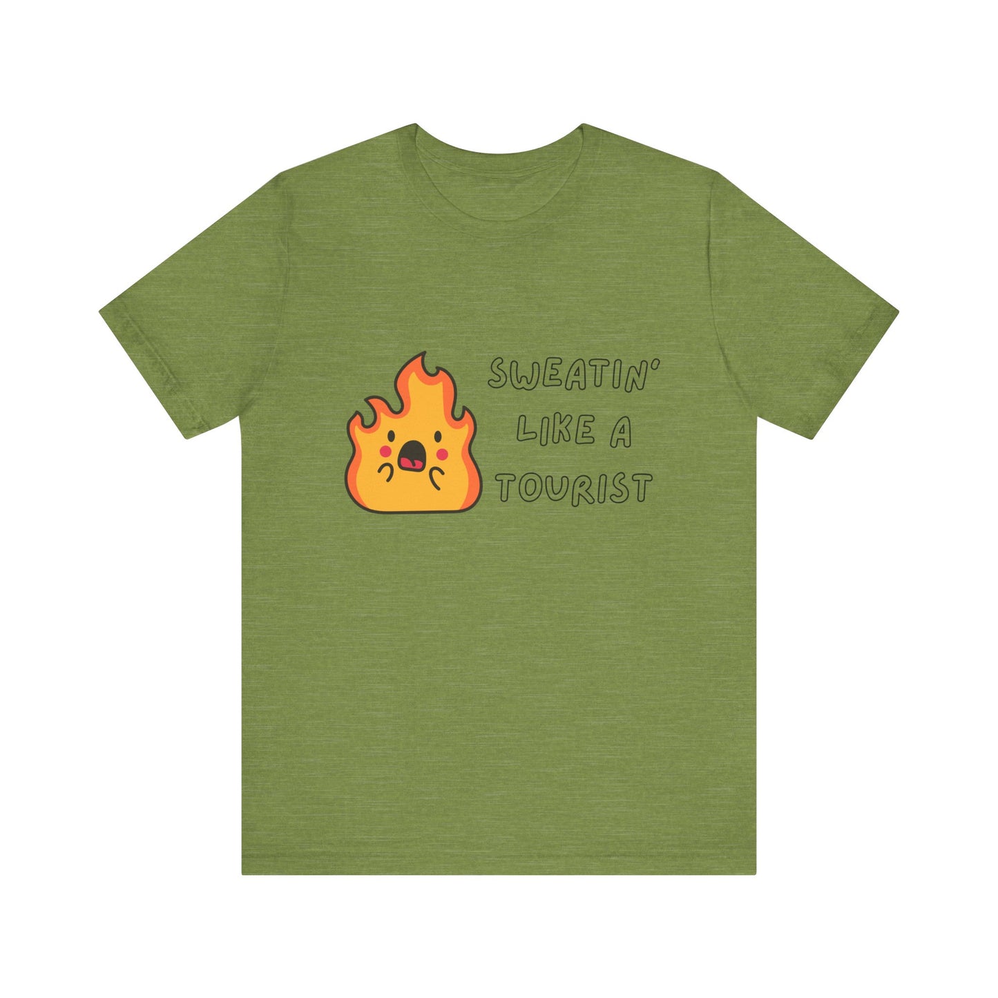 Summer Vibes Tee - "Sweatin' Like a Tourist"