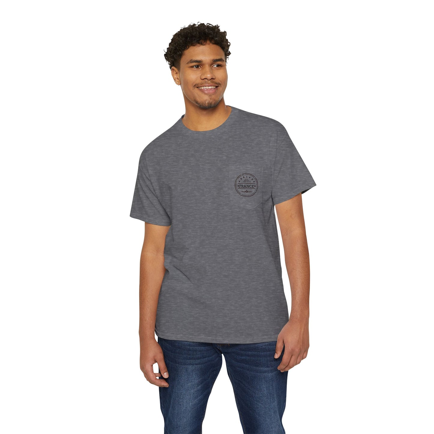 Unisex Everyday Pocket Shirt, Passport To France