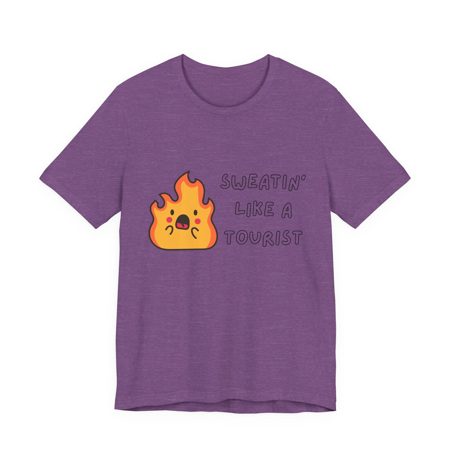 Summer Vibes Tee - "Sweatin' Like a Tourist"