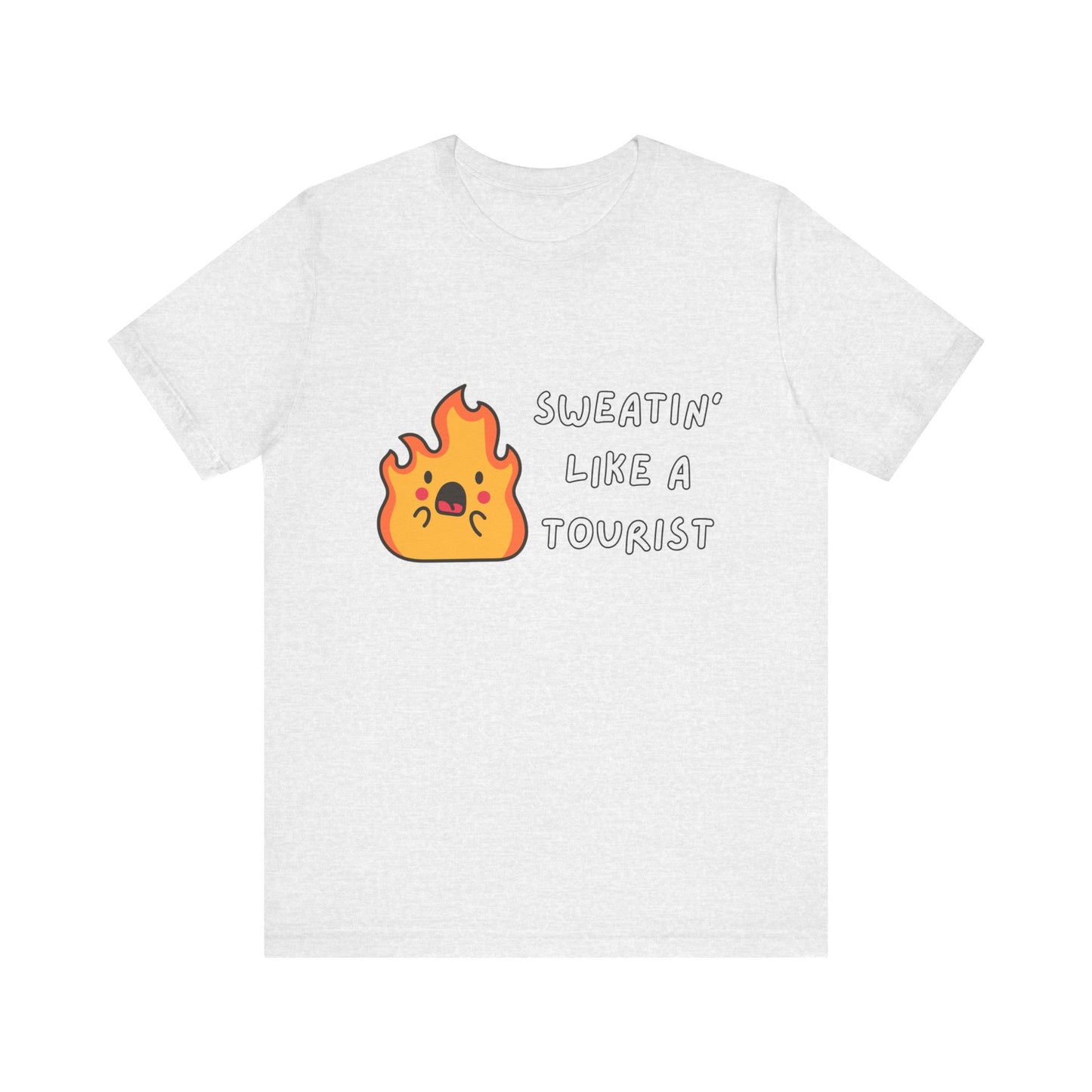 Summer Vibes Tee - "Sweatin' Like a Tourist"