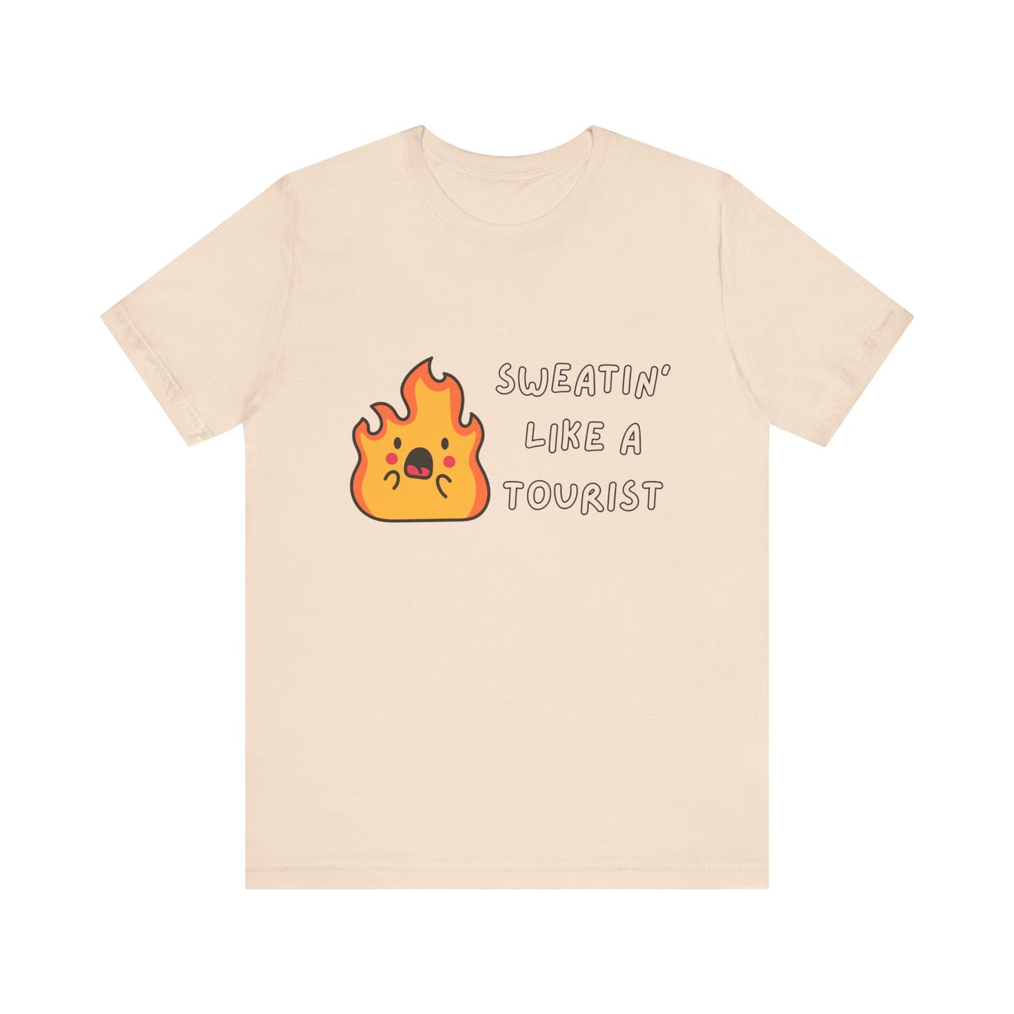 Summer Vibes Tee - "Sweatin' Like a Tourist"