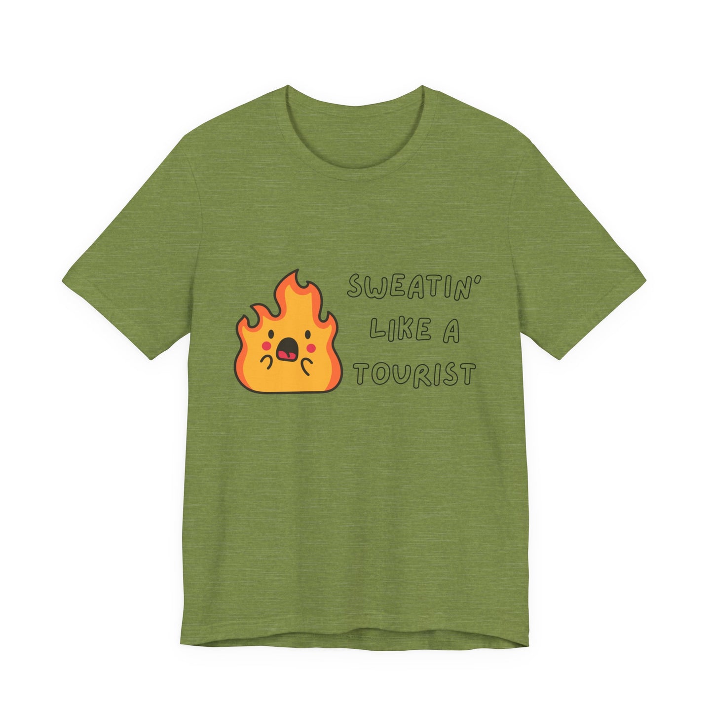 Summer Vibes Tee - "Sweatin' Like a Tourist"
