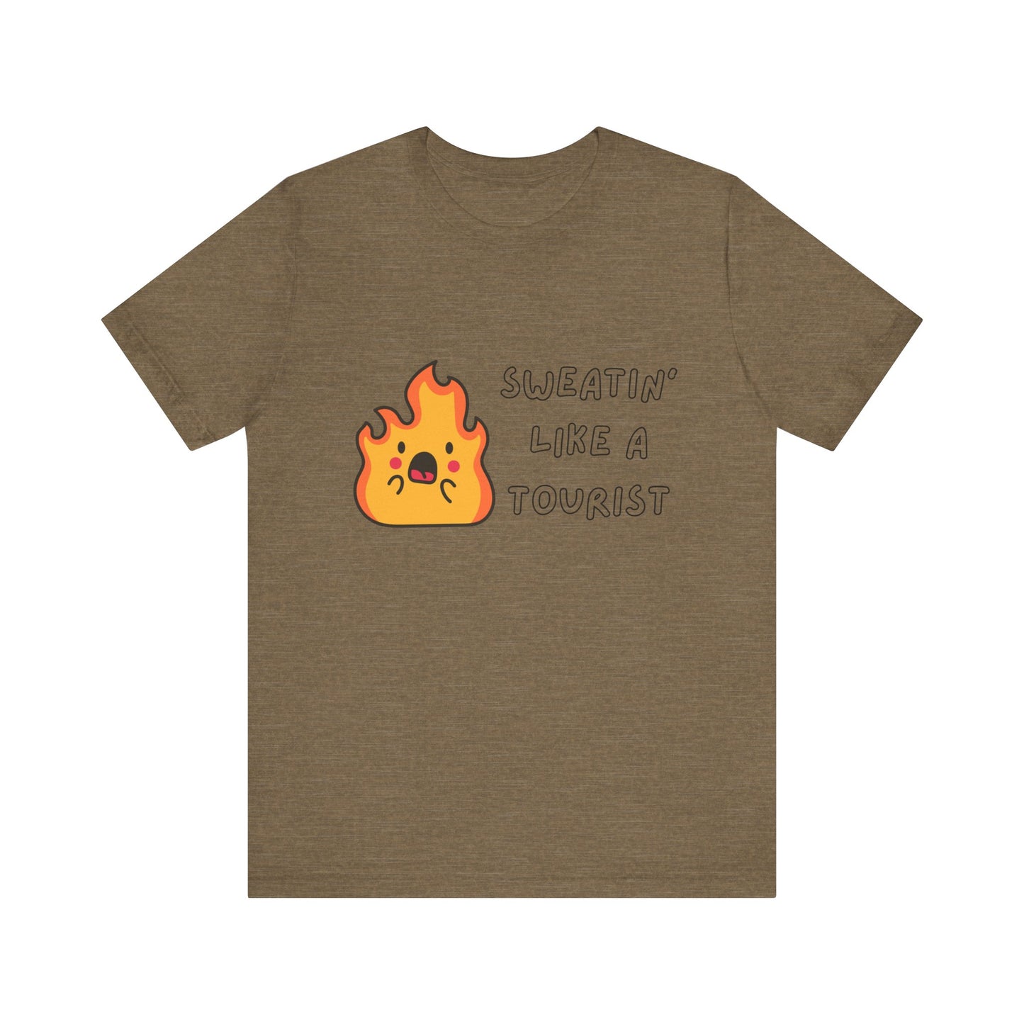 Summer Vibes Tee - "Sweatin' Like a Tourist"
