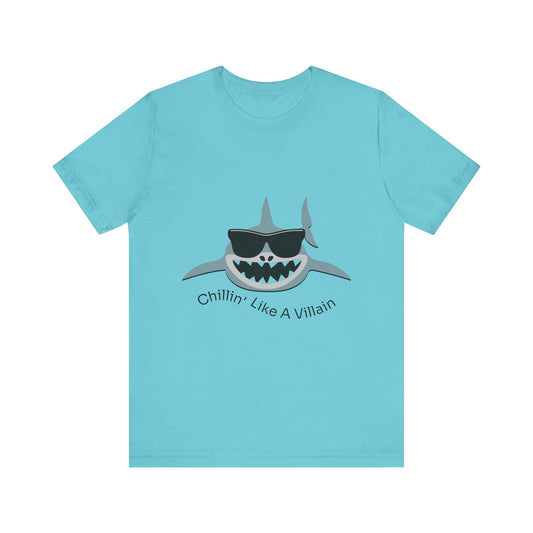 Cool Shark Graphic Tee for Beach Lovers, Unisex Casual T-Shirt, Summer Vibes, Gift for Ocean Lovers, Funny Beachwear, Shark [...]