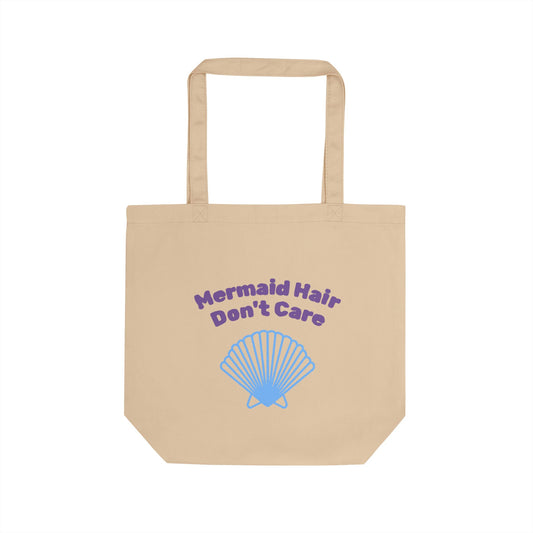 Eco-Friendly Mermaid Tote Bag | Beach Bag, Reusable Grocery Tote, Gift for Ocean Lovers, Mermaid Aesthetic, Cute Shopping Bag