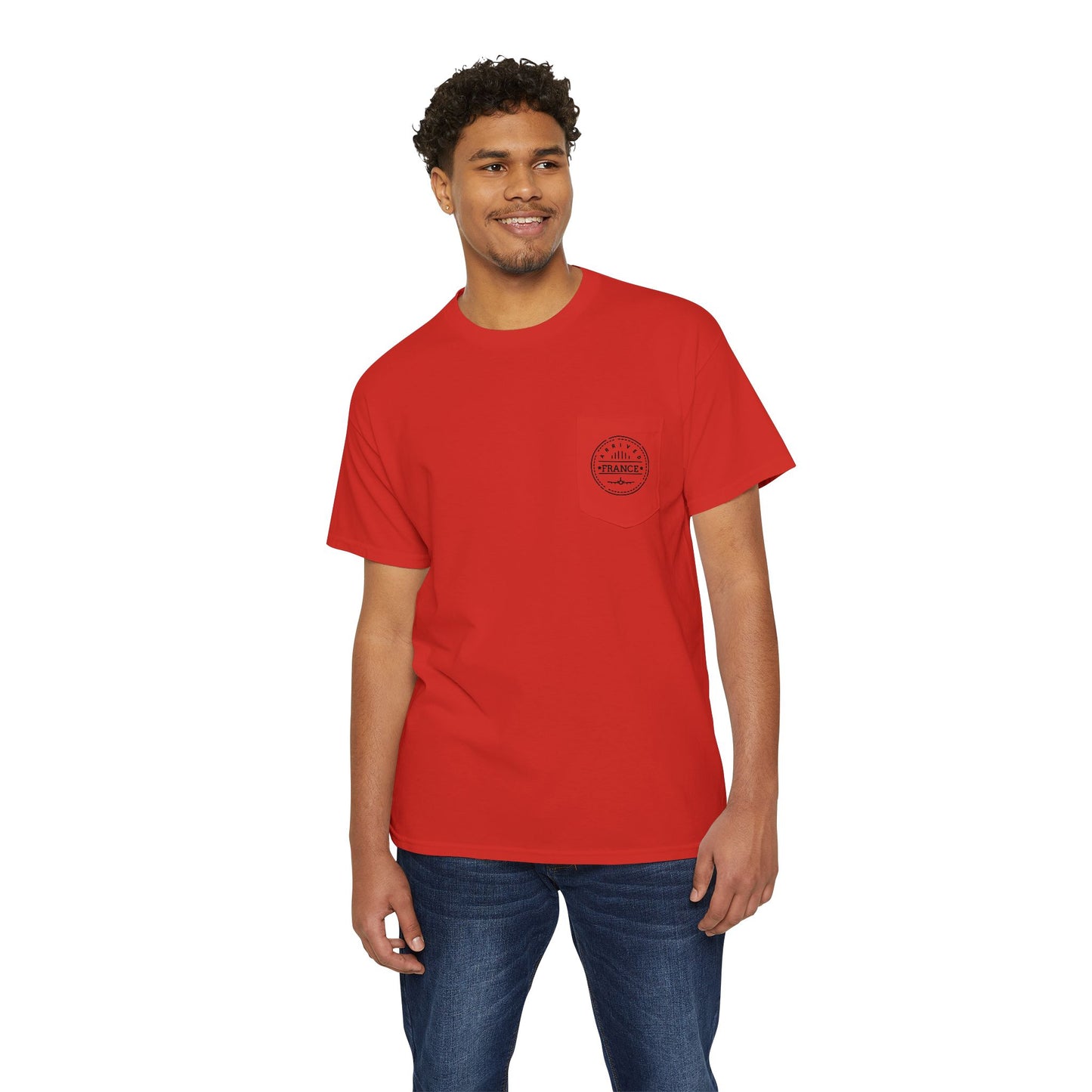 Unisex Everyday Pocket Shirt, Passport To France