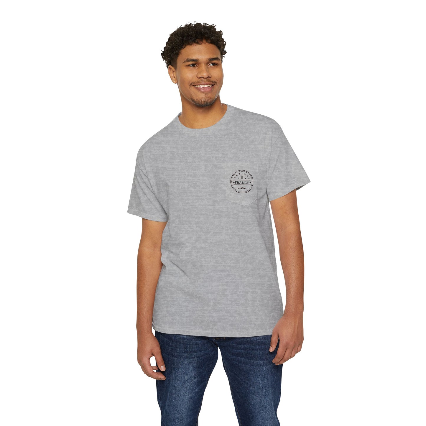 Unisex Everyday Pocket Shirt, Passport To France