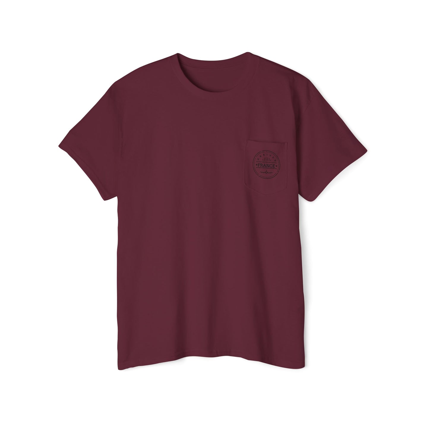 Unisex Everyday Pocket Shirt, Passport To France