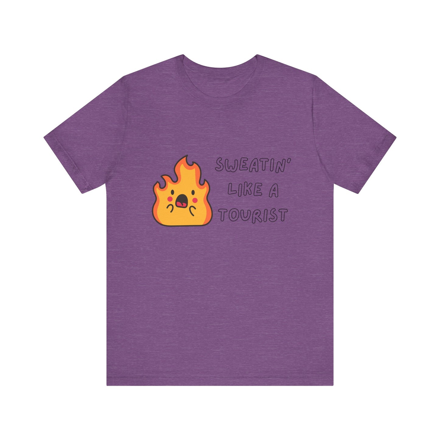 Summer Vibes Tee - "Sweatin' Like a Tourist"